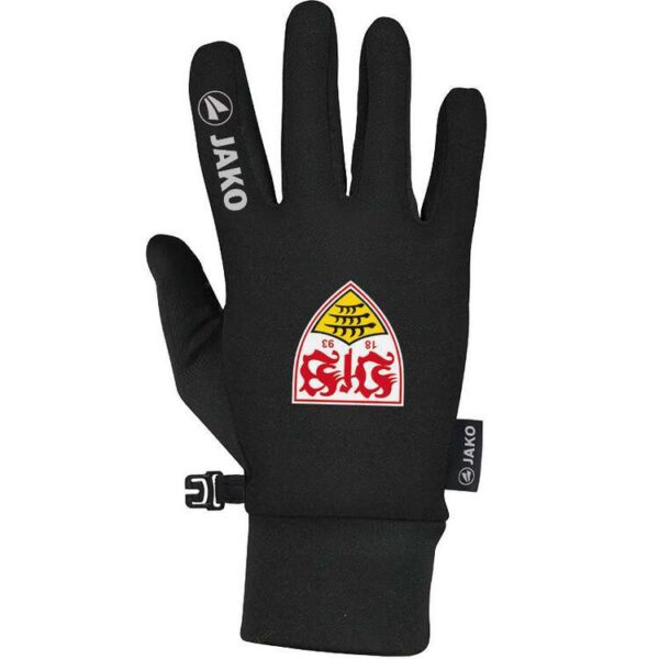 jako vfb stuttgart funktionshandschuhe premium st1234 schwarz gr 5