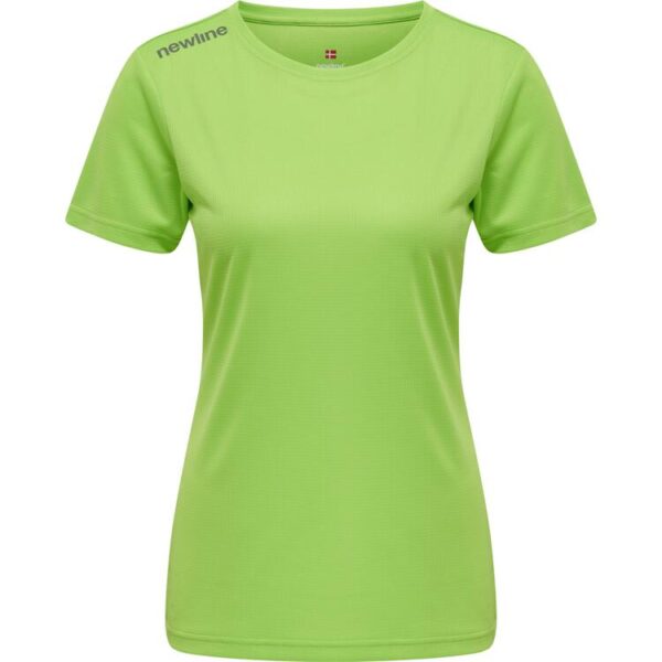 newline core damen laufshirt s s 500100 green flash l