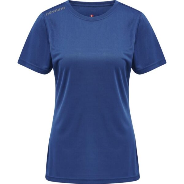 newline core damen laufshirt s s 500100 true blue l