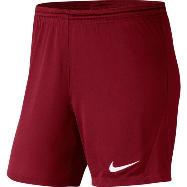 nike park iii short damen bv6860 677 team red white gr