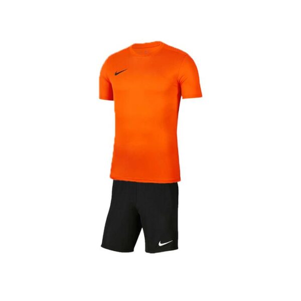 nike park vii trikot set trikot hose farbe safety orange black gr m