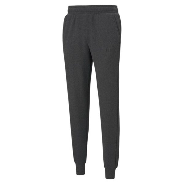 puma ess logo pants tr cl 586716 dark gray heather gr