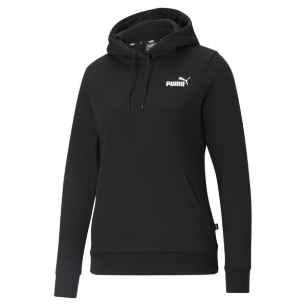 puma ess small logo hoodie 586799 puma black gr s