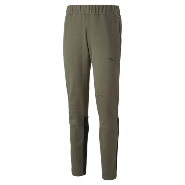 puma teamcup casuals pants 657988 green moss gr