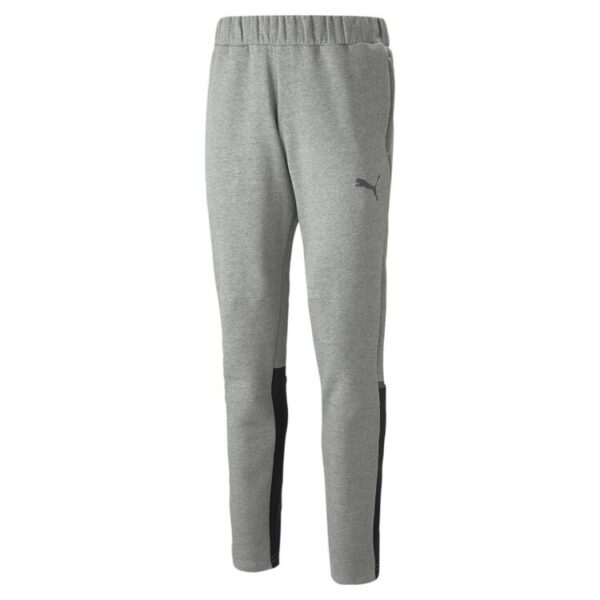 puma teamcup casuals pants 657988 medium gray heather gr l