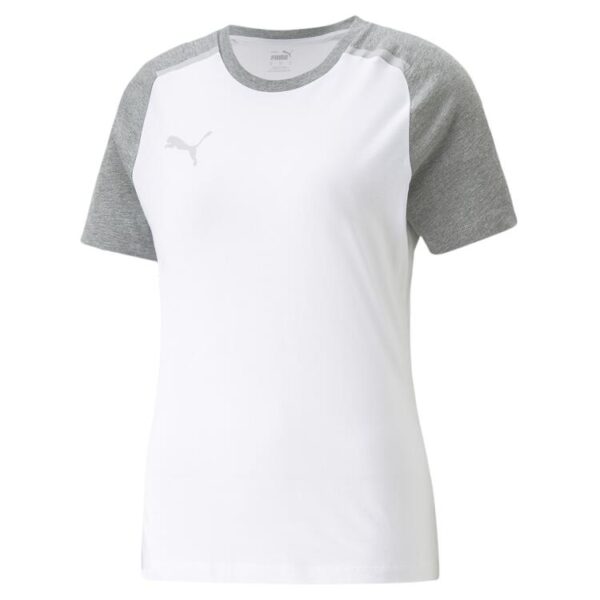 puma teamcup casuals tee wmn 658424 puma white gr l