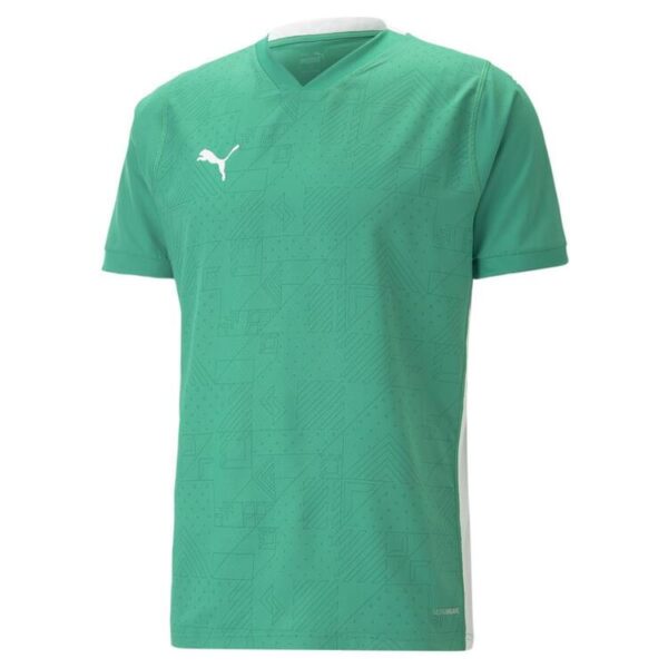 puma teamcup jersey 705370 pepper green gr m