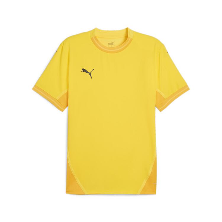 puma teamfinal jersey 705737 faster yellow puma black sport yellow gr m