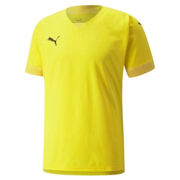 puma teamfinal jersey herren 705016 cyber yellow freesia l