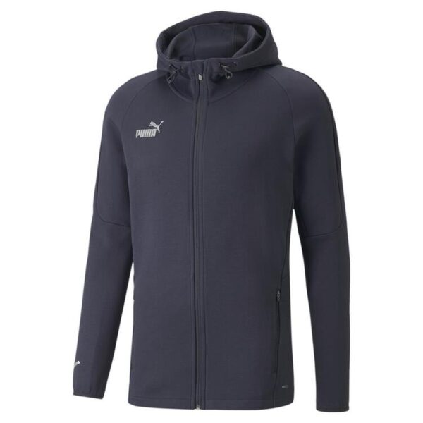 puma teamfinal kapuzenjacke herren 657383 parisian night l