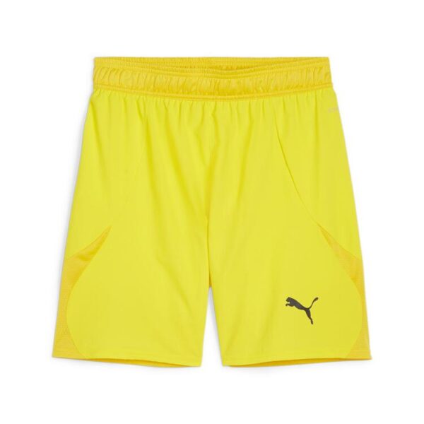 puma teamfinal shorts 705743 faster yellow puma black sport yellow gr