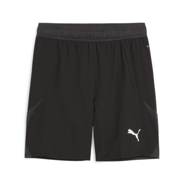 puma teamfinal shorts 705743 puma black puma white flat dark gray gr m