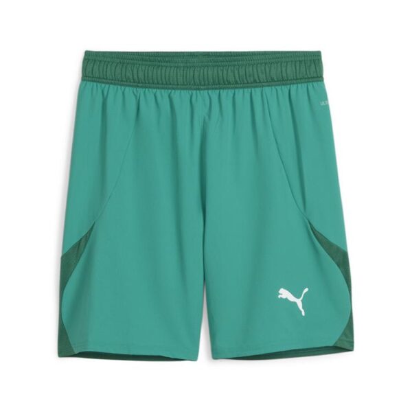 puma teamfinal shorts 705743 sport green puma white power green gr l