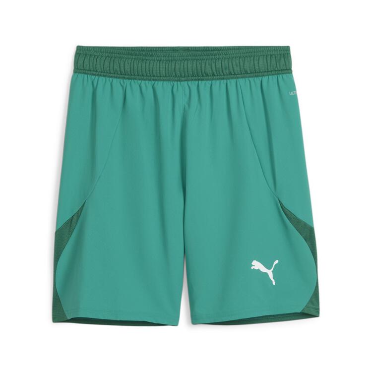 puma teamfinal shorts 705743 sport green puma white power green gr s