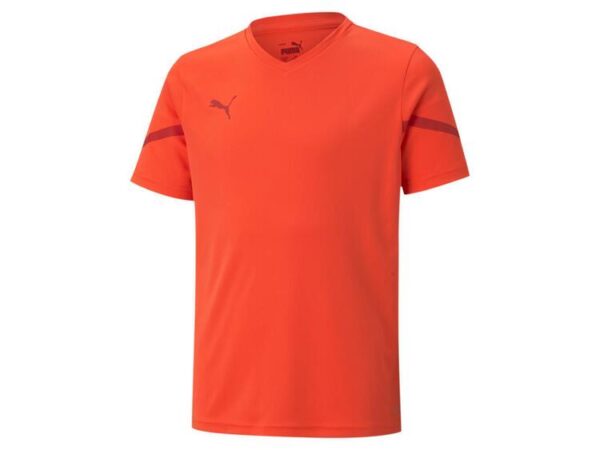 puma teamflash trikot 704395 nrgy red 140