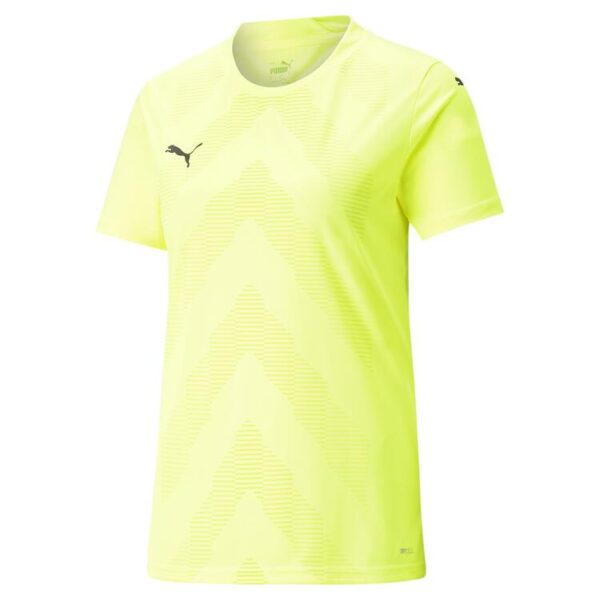 puma teamglory trikot damen 705347 yellow alert m