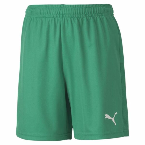 puma teamgoal 23 knit shorts jr pepper green 704263 05 gr 128