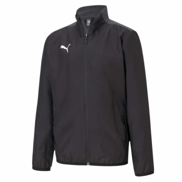 puma teamgoal 23 sideline jacket jr puma black asphalt 656575 03 gr 176