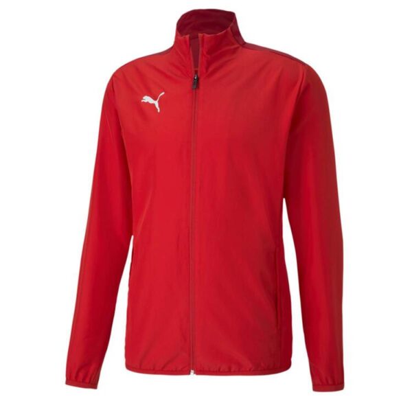 puma teamgoal 23 sideline jacket puma red chili pepper 656574 01 gr