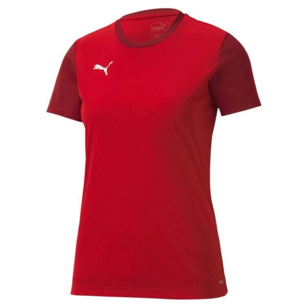 puma teamgoal 23 sideline tee w puma red chili pepper 656938 01 gr