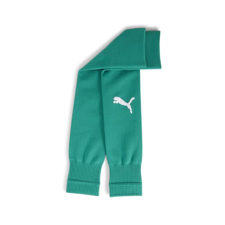 puma teamgoal sleeve sock 706028 sport green puma white gr 1