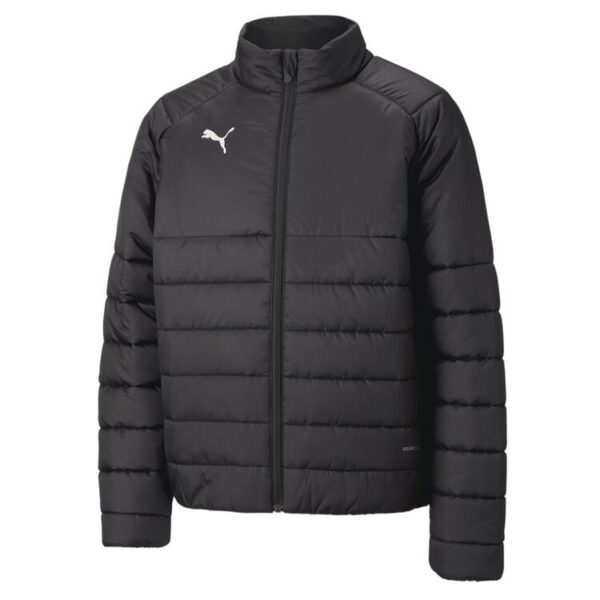 puma teamliga padded jacket jr zip 658800 puma black gr 116