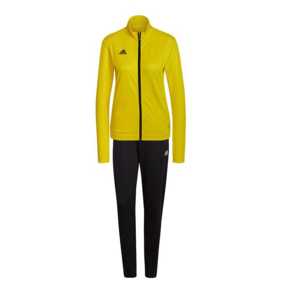 adidas entrada 22 trainingsanzug damen farbe team yellow gr