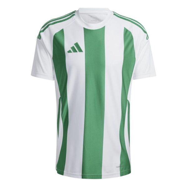 adidas striped 24 trikot iw2148 white teagrn gr l