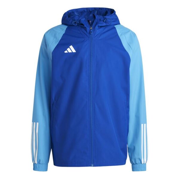 adidas tiro 23 competition allwetterjacke herren ic4572 royblu pulblu gr