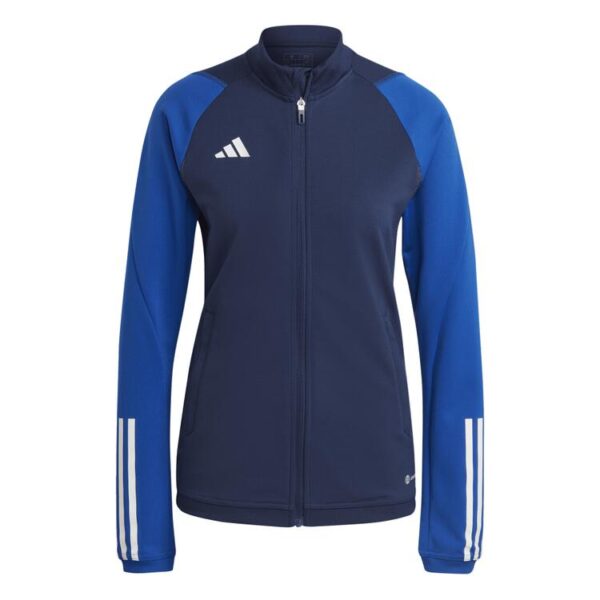 adidas tiro 23 competition trainingsjacke damen ic4607 tenabl royblu gr s