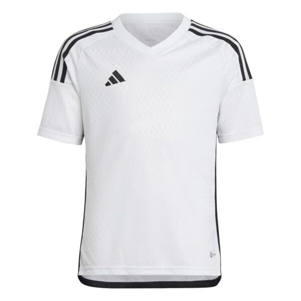 adidas tiro 23 competition trikot kinder ic7460 white black gr 140