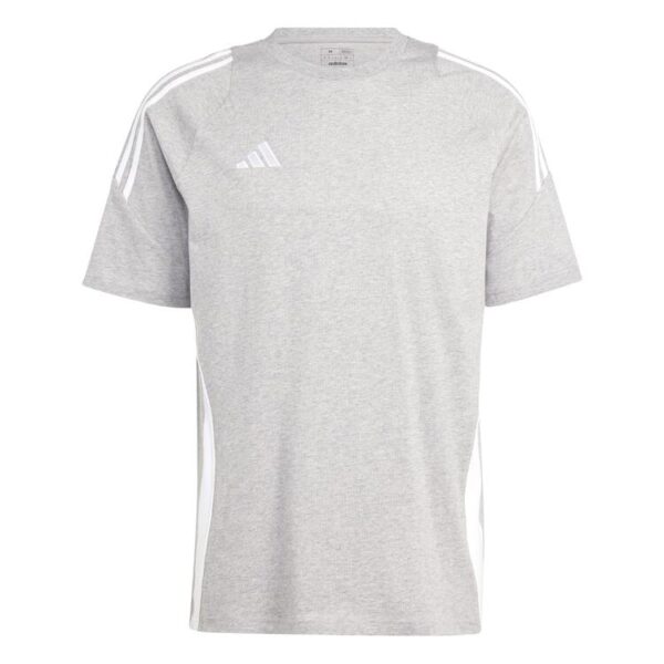 adidas tiro 24 baumwoll t shirt herren ir9348 mgreyh white gr