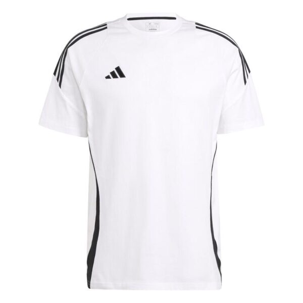 adidas tiro 24 baumwoll t shirt herren ir9353 white black gr l