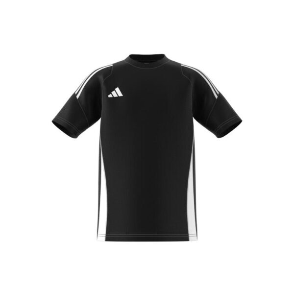 adidas tiro 24 baumwoll t shirt kinder ij9953 black white gr 140