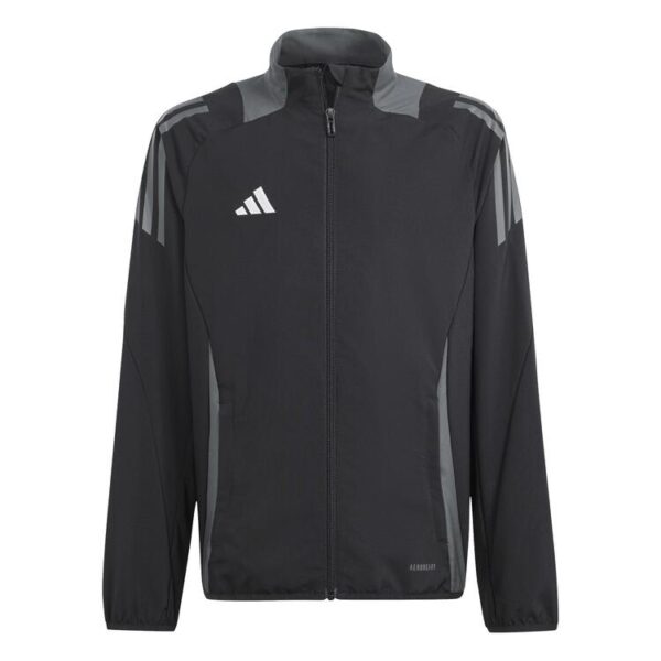 adidas tiro 24 competition praesentationsjacke kinder ip7599 black tmdrgr gr 116