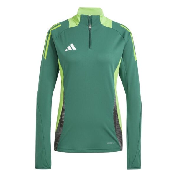 adidas tiro 24 competition training top damen is1645 drkgrn gr l