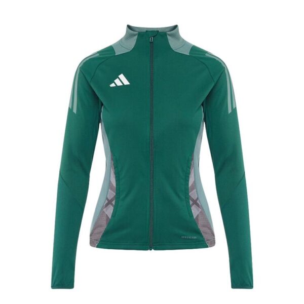 adidas tiro 24 competition trainingsjacke damen ir5496 drkgrn gr