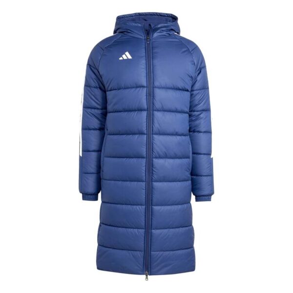 adidas tiro 24 long coat ir9502 navblu white gr l