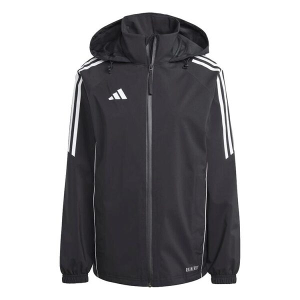 adidas tiro 24 regenjacke damen ip6668 black white gr