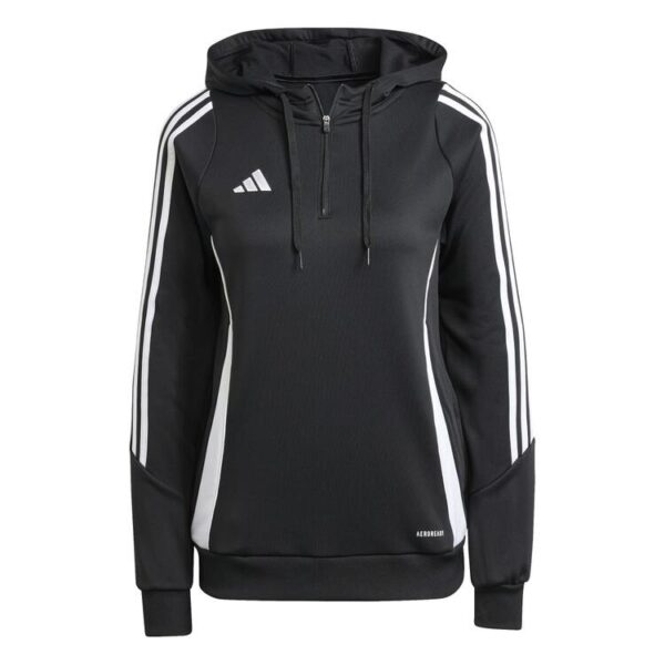 adidas tiro 24 training hoody damen ij9956 black white gr l