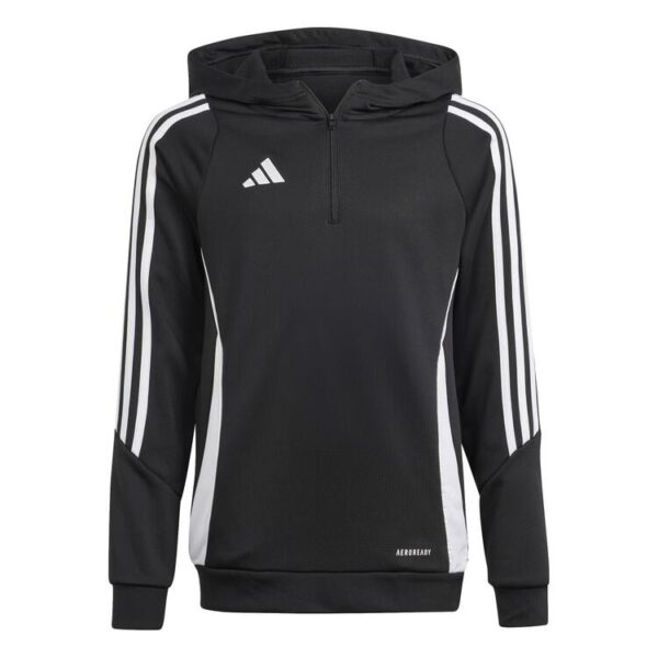 adidas tiro 24 training hoody kinder ij9960 black white gr 116