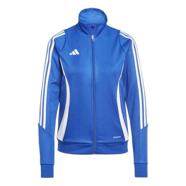 adidas tiro 24 trainingsjacke damen ir7494 royblu white gr l