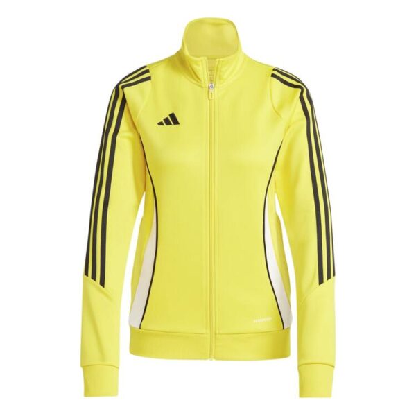 adidas tiro 24 trainingsjacke damen ir9498 tmyell white gr l