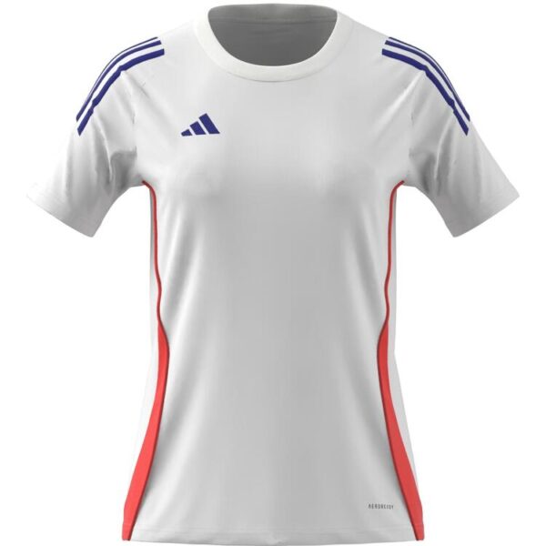 adidas tiro 24 trikot damen je1997 white lucblu apsord gr m