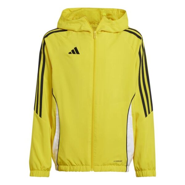 adidas tiro 24 windbreaker kinder im8795 tmyell white black gr 140