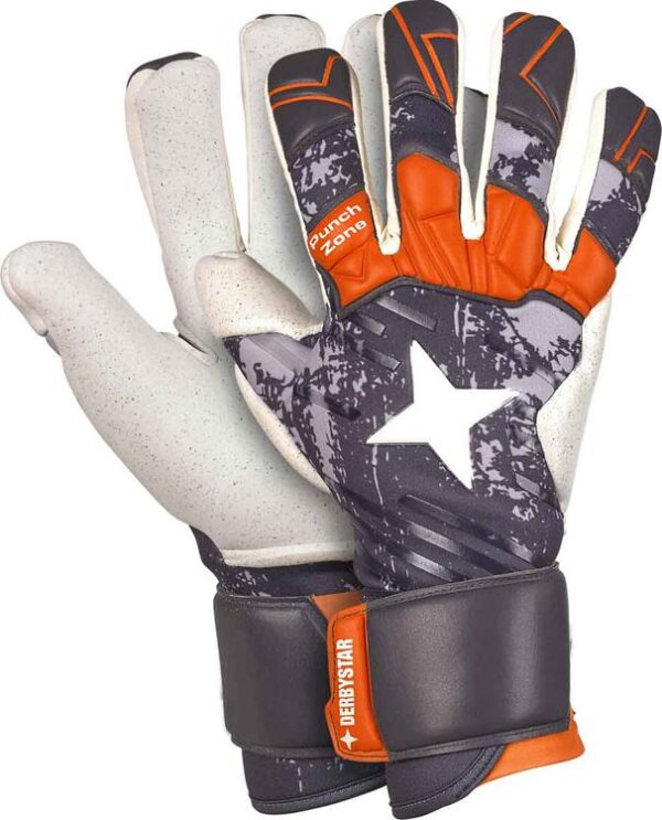 derbystar aps pro grip v22 2502080000 grau orange gr 8