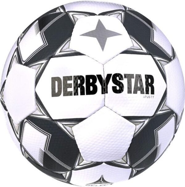 derbystar apus tt v23 trainingsball 1217500120 weiss schwarz gr 5