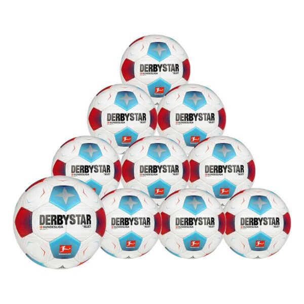 derbystar bundesliga brillant tt v23 trainingsball 10er ballpaket gr 5