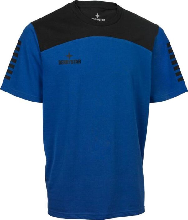 derbystar t shirt ultimo v23 6080040620 blau schwarz gr m