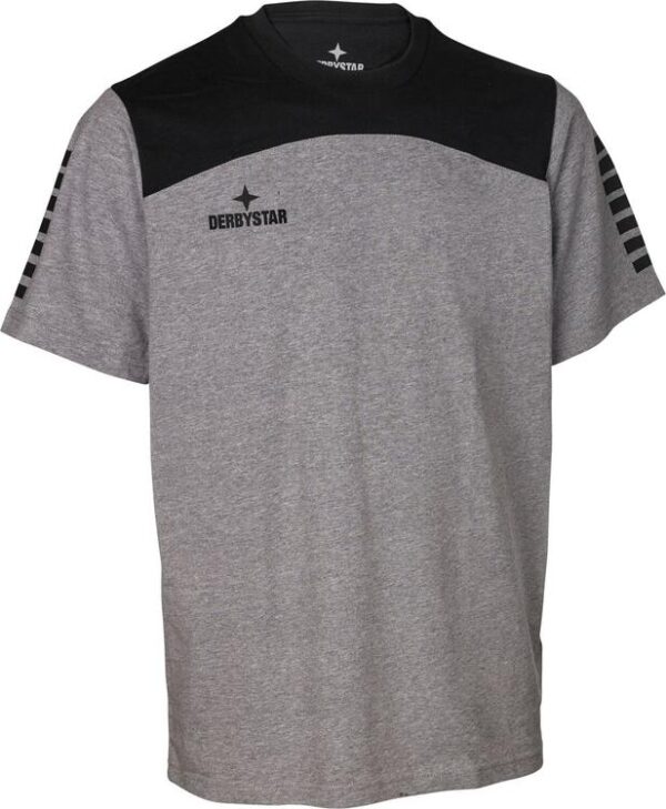 derbystar t shirt ultimo v23 6080040920 grau schwarz gr m